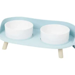 Clearance Dubbele Voerbak Op Pootjes Dierenbenodigdheden