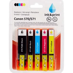 Clearance Ink & Print Inktcartridges Canon 570/571 Inktcartridges