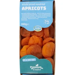 Hot Gedroogde Abrikozen Voeding